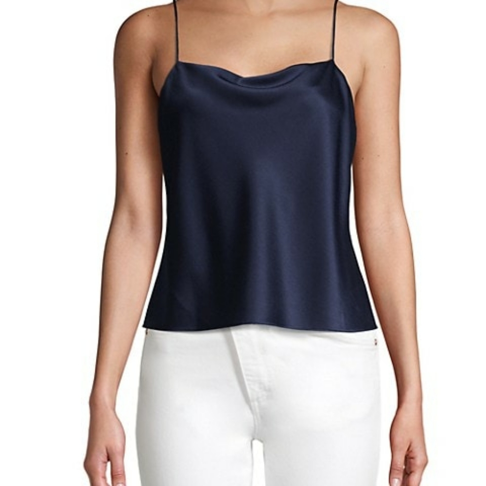Alice Olivia Harmon Tank Top Navy S